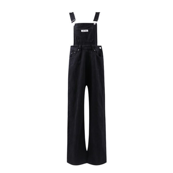 High Street Denim Suspender Pants Women's Summer - Image 6