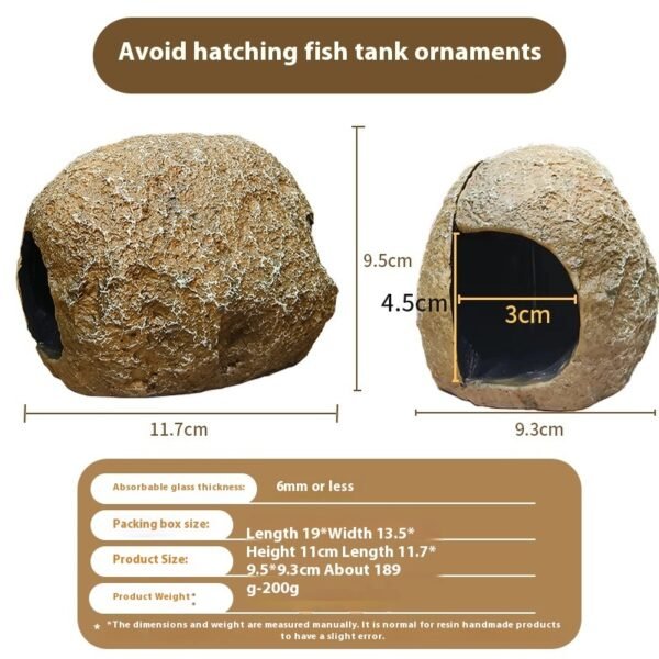 Fish Tank Magnetic Shelter Ornaments - Image 6