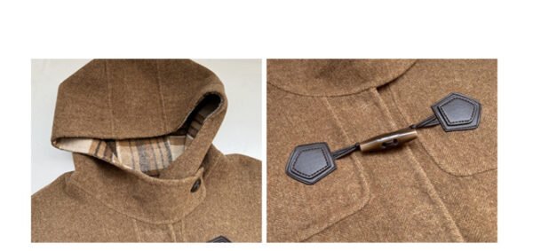 Mid-length Small Wool Coat Winter - Image 6
