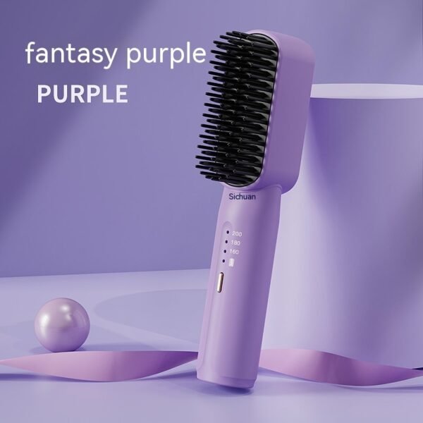 Mini Charging Straight Comb Portable Fashion - Image 2