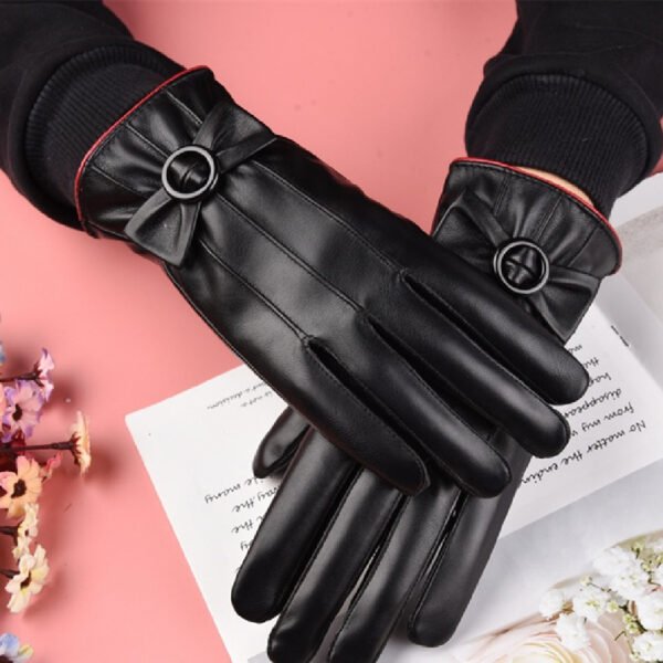 Women's Winter Gloves Women's Thickened Warm - Image 2