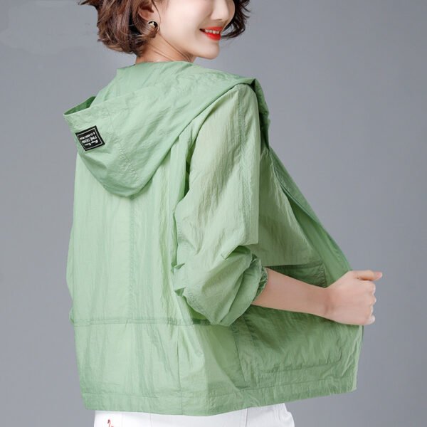 Mom Wear Top Plus Size Long Sleeve Sun Protection Coat - Image 3