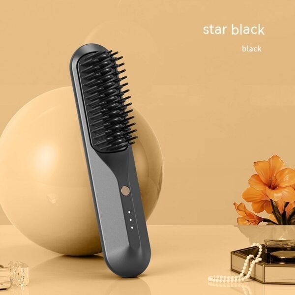 Wireless Straight Comb Portable Quick-heating Direct Hair Charging Straight Comb - Image 3