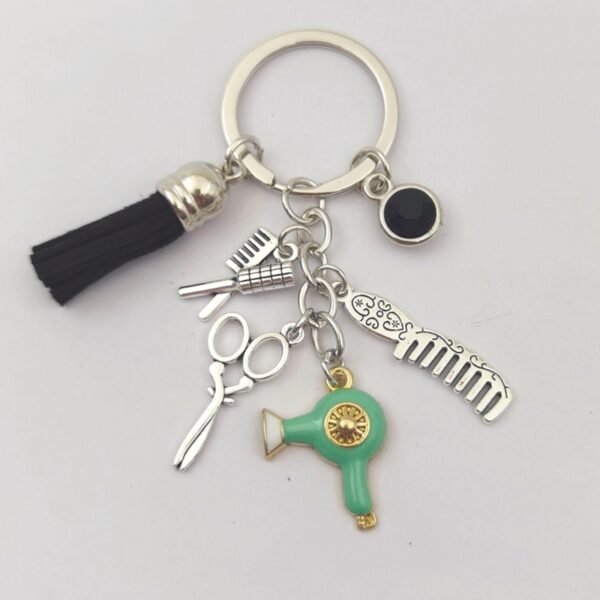 Tassel Black Diamond Mini Key Chain - Image 10