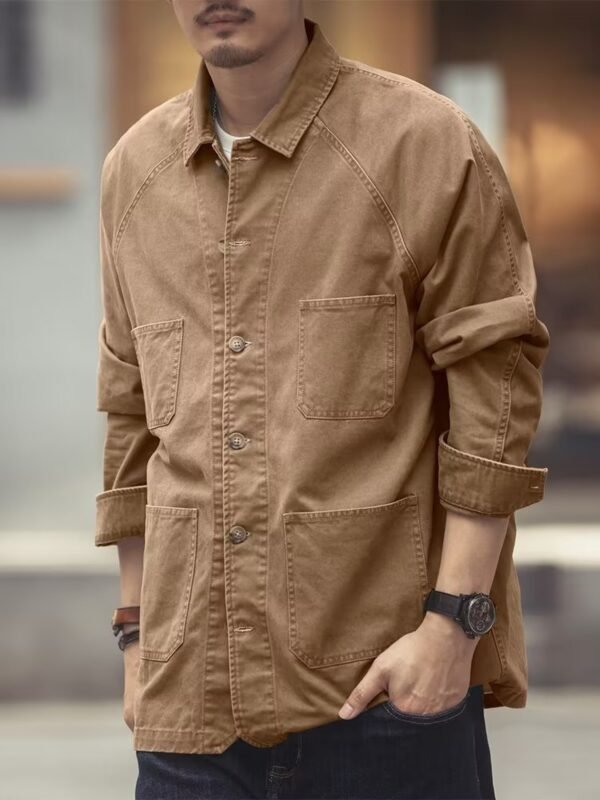 Versatile Casual Denim Jacket For Men - Image 5