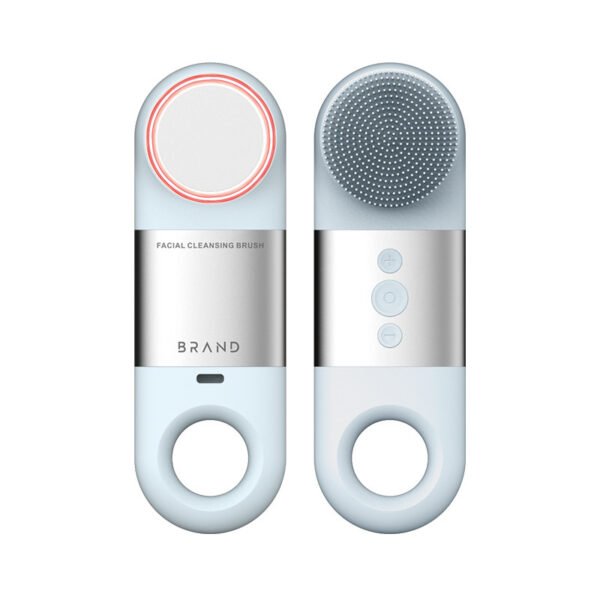 Silicone Ultrasonic Household Portable Charging Facial Cleaner Pore Cleaner - Image 5