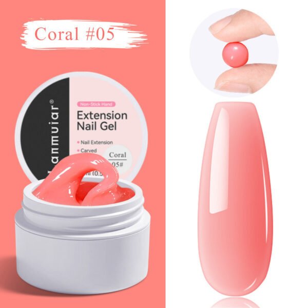 Non-stick Hand Pinch Shaping UV Nail Extension - Image 10