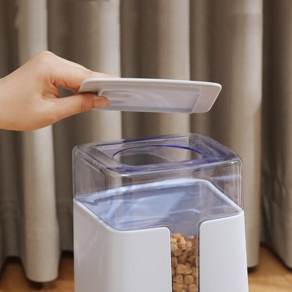 Pet Double Bowl Automatic Feeder Waterer - Image 5