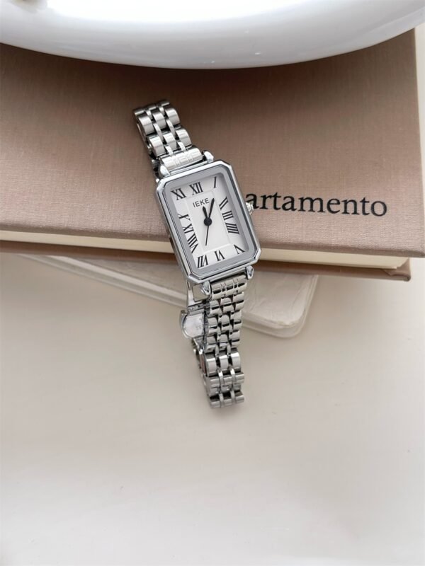 Steel Belt Retro Small Dial Simple Women Quartz Watch - Image 6