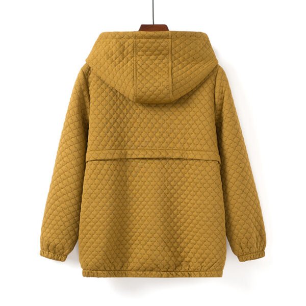 Loose All-match Casual Hooded Enkianthus Chinensis Knitted Jacket - Image 4