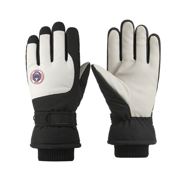 Winter Ski Windproof Touch Screen Fleece Warm Gloves - Image 5