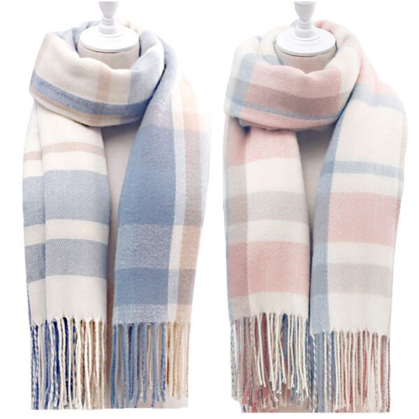Warm Thickened Couple Scarf Student Trendy High-grade Shawl - Image 3
