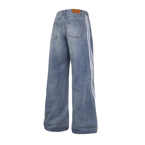 Loose Straight Wide Leg Mop Trousers - Image 3