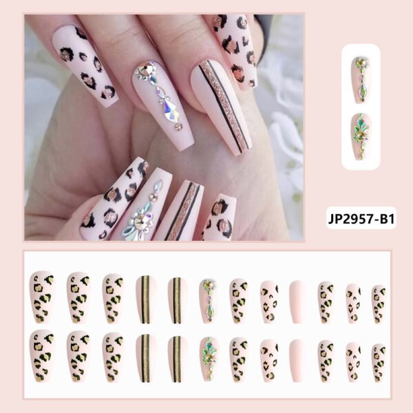 Women's Long Wearable Ballerina Leopard Print - Image 6