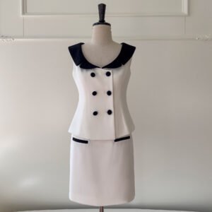 Professional Suit Skirt Top Two-piece Overskirt Suit