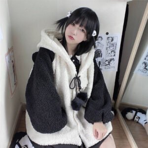 Autumn And Winter Japanese Style  Coat