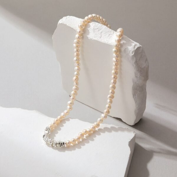 Natural Freshwater Pearl Necklace Ins Style - Image 5