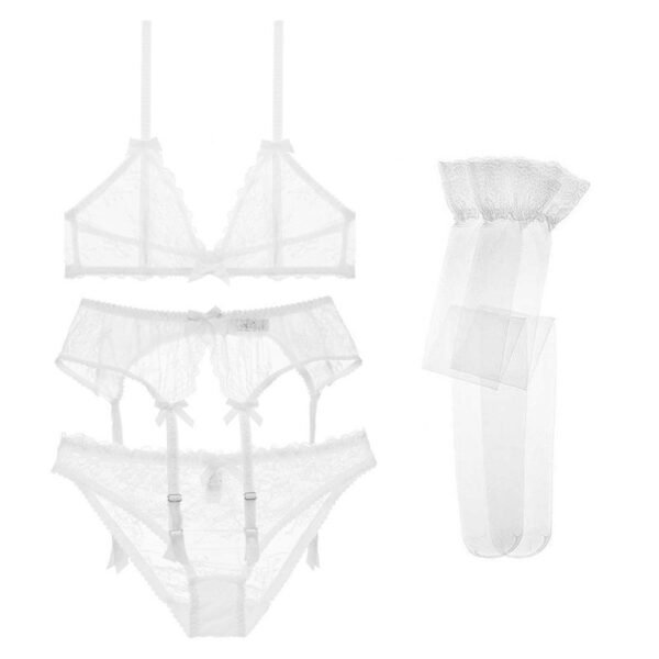 Ladies French Triangle Cup Lingerie Set - Image 5