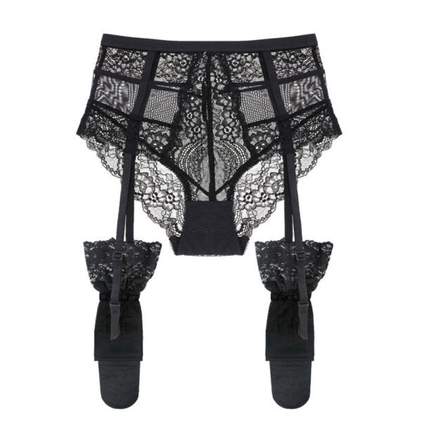 High Waist Underwear Women's Lace Crotch Hip Plus Size - Image 5