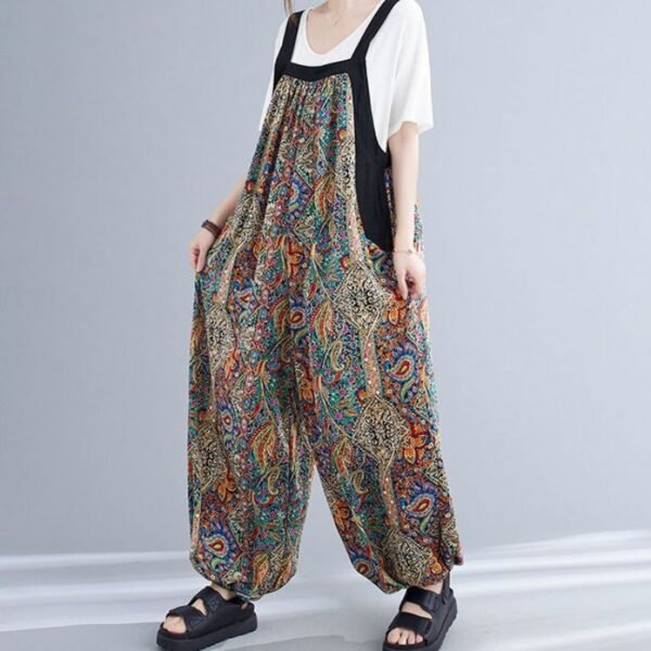 Loose Suspender Trousers Harem Women's Clothing - Image 2
