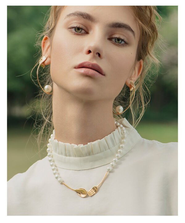 Vintage premium pearl necklace - Image 4