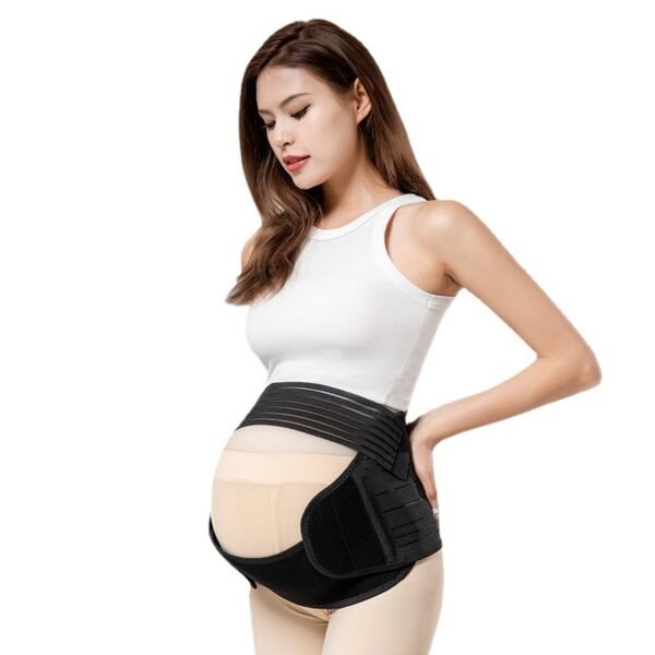 Maternity Belt Support Belt Three-piece Elastic Breathable Adjustable Waist Support - Image 5