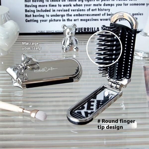 Portable Folding Mini Massage Cushion Comb - Image 4