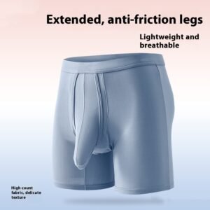 Men's Underwear Breathable Shorts Extended Version Bullet Separation