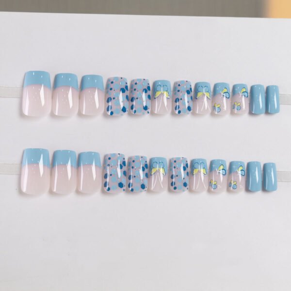 Butterfly Glitter Wear Armor Nail Stickers - Image 2
