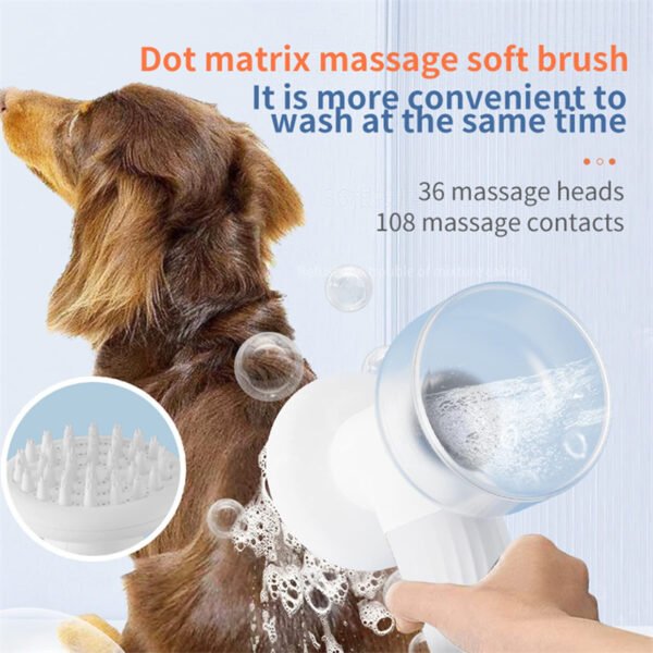Automatic Pet Grooming Brush & Soap Dispenser - Image 5