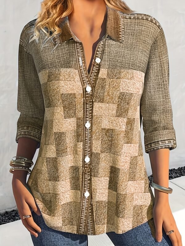 Women's Autumn Vintage Denim Jacket - Image 7