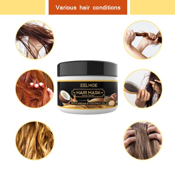 Men's And Women's Styling And Fluffy Hair Care Essential Oil Elastin - Image 6