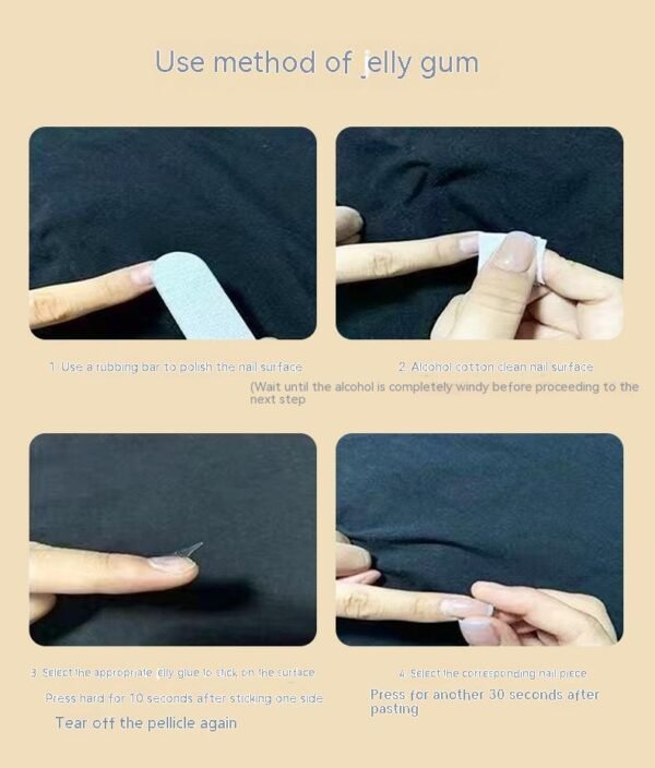 Wearing Sun Protection Detachable False Nails - Image 8