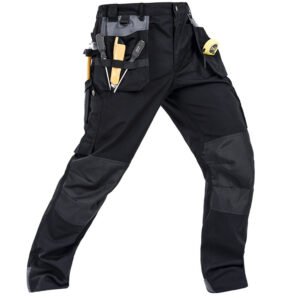 Workwear Autumn Trousers Multi Pocket Sturdy Machine Repair Pants Loose