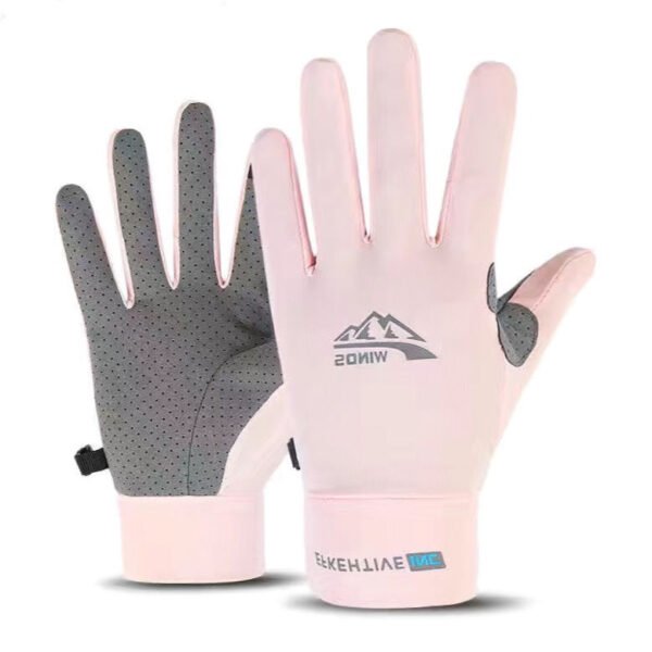 Sun Protection Gloves Summer Ice Silk Touch Screen UV Protection - Image 8