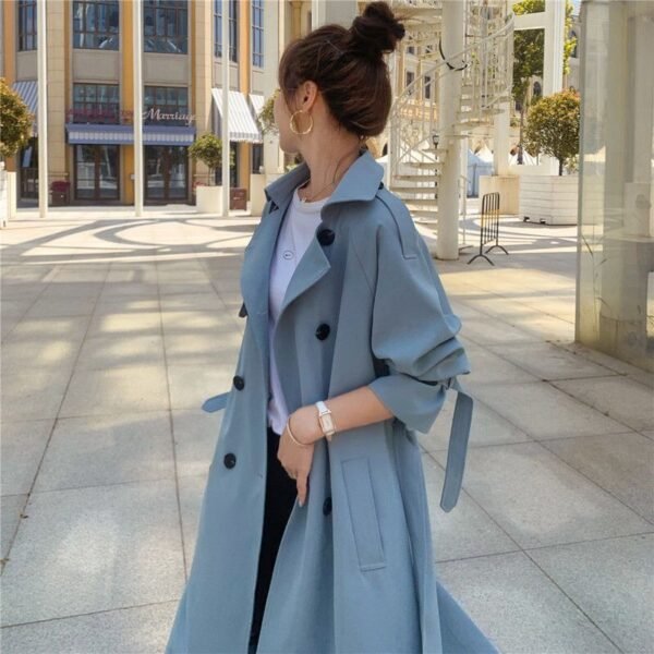 Classic British Trench Coat - Image 2