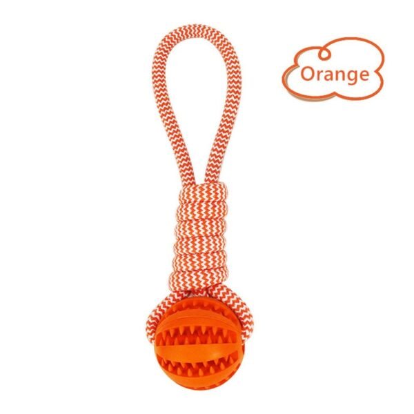 Treat Dispensing Dog Ball – Rubber & Bite-Resistant - Image 7