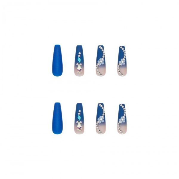 Manicure Blue Diamond Nail Patch - Image 4