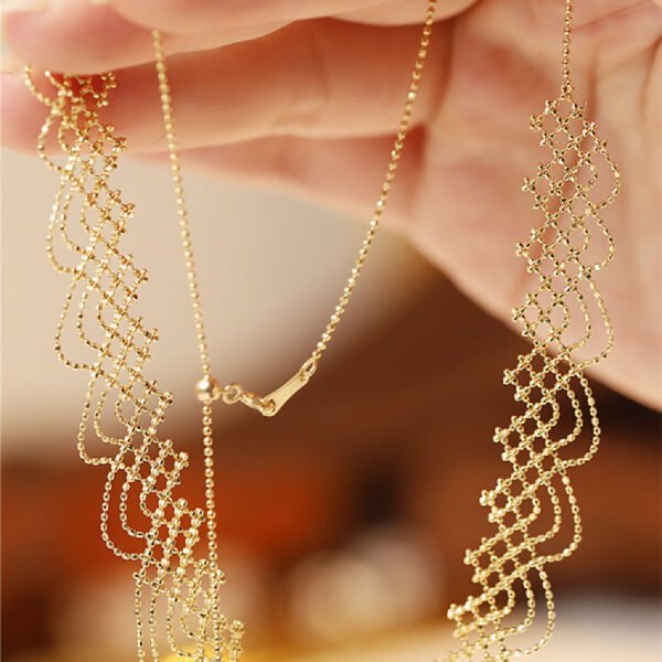Inverted Rainbow Adjustable Neck Chain - Image 3
