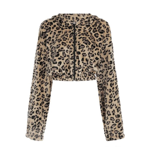 New All-matching Hooded Zip Cardigan Tops Women - Image 5