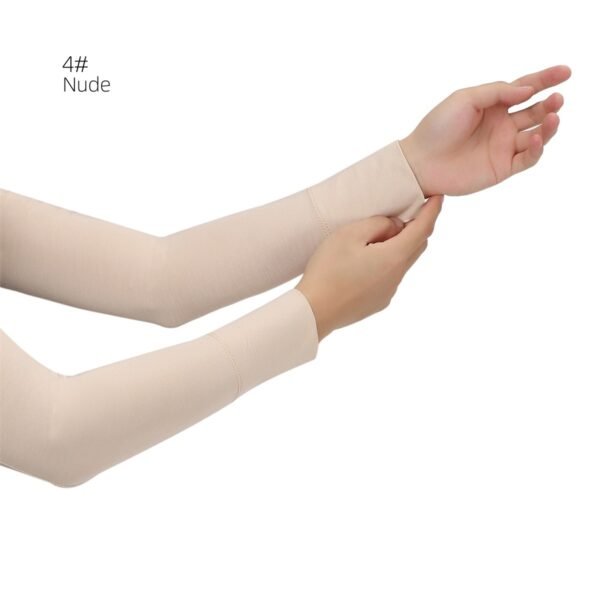 Soft Skin-friendly Elastic Base Sleeve Sun Protection Oversleeve - Image 9