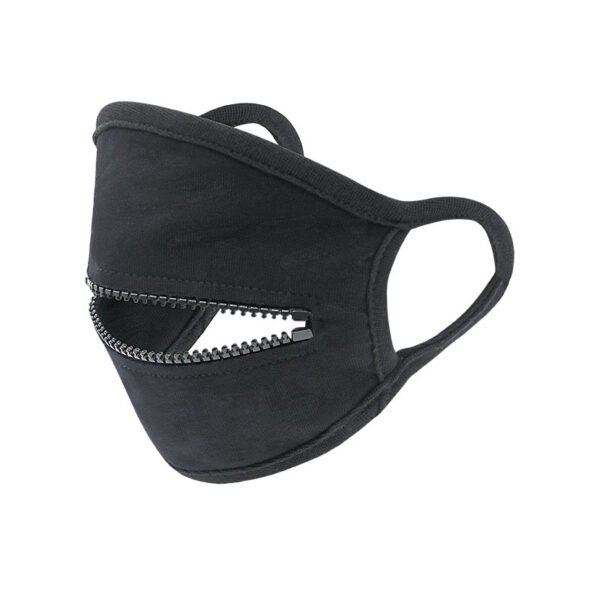 Black Zipper 2-layer Dust-proof And Warm Cycling Mask - Image 5