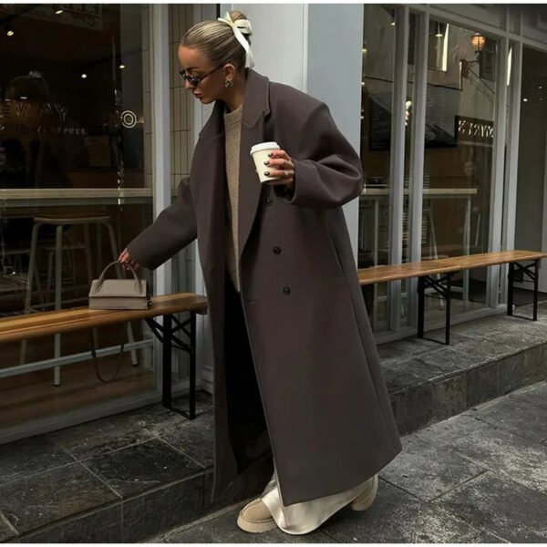Women's Windbreaker Elegant Casual Solid Color - Image 3
