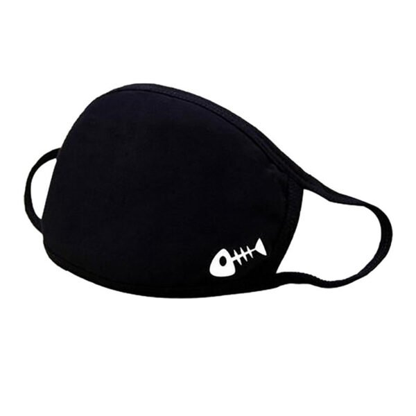 Black Color Diamond Letter Diamond Sticker Mask - Image 7