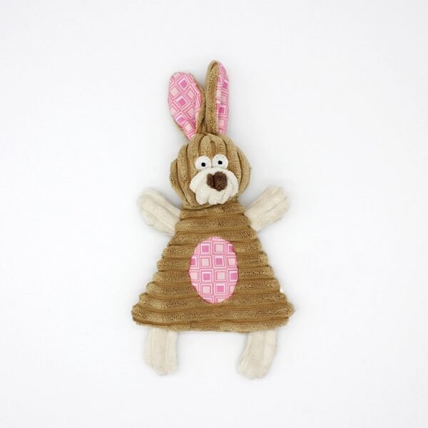 Squeaky Donkey Dog Toy – Plush Molar Chew Bone - Image 6