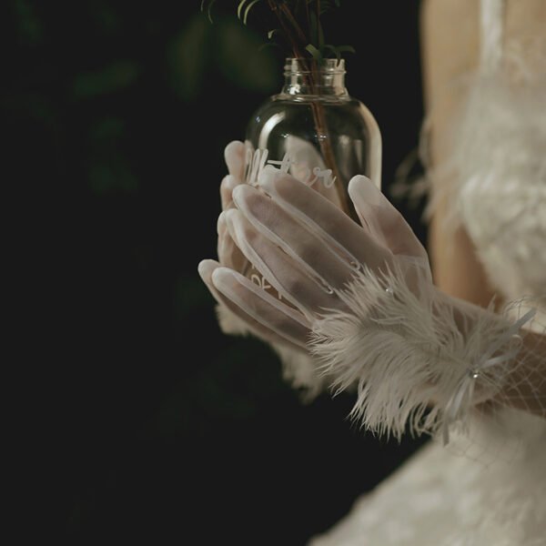 Wedding Dress Wedding Gloves Women - Image 2