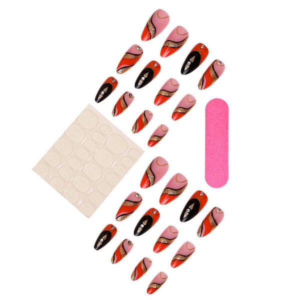 Wear Armor Medium Rhinestone Fake Nail Patch - Image 2