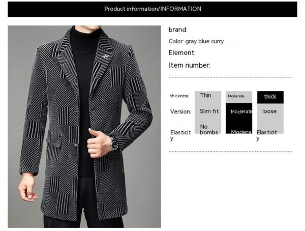 Men's Windbreaker Autumn And Winter Casual Coat - Image 8