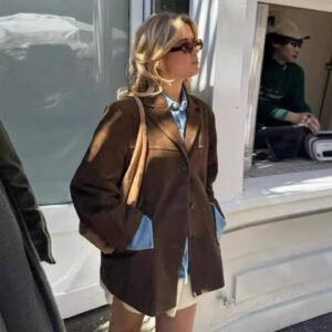 Classic Double-Breasted Trench Coat