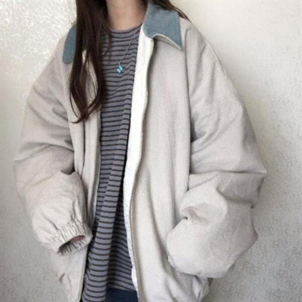 Thickened Lamb Wool Coat Korean Style Loose - Image 7